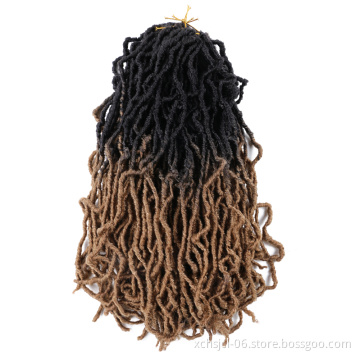 Smart Braid Crochet Hair Extension Wholesale Synthetic Hair Mermaid Most Natural Nu locs